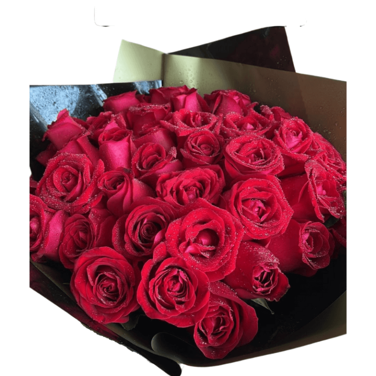 Buquê 36 Rosas perfeição